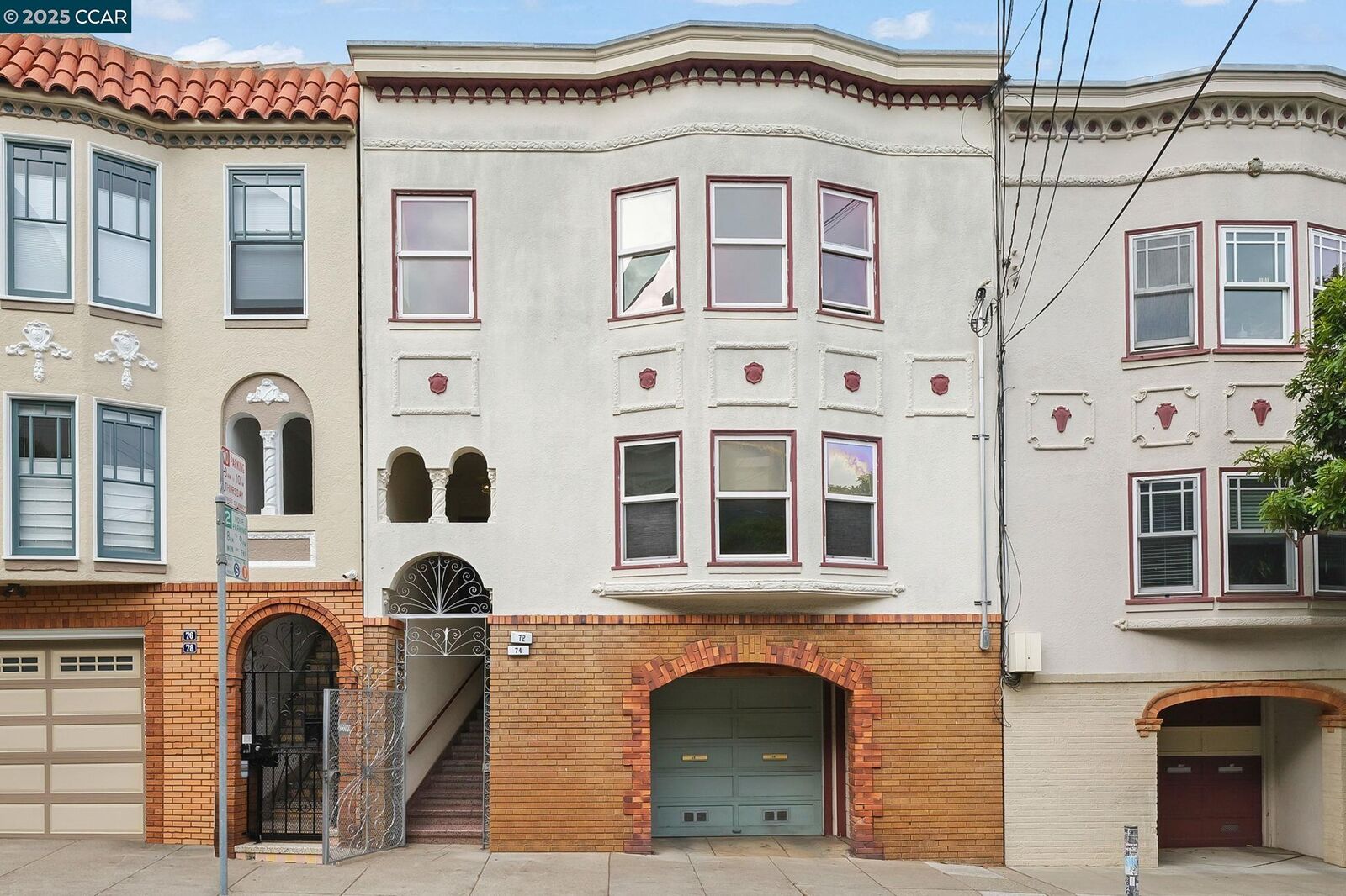 Property Photo: 72-74 Cumberland Street CA 94110