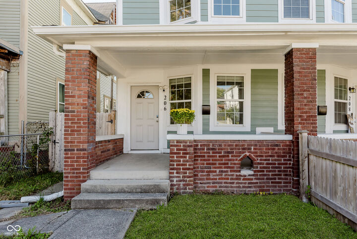 Property Photo: 206 N Randolph Street IN 46201