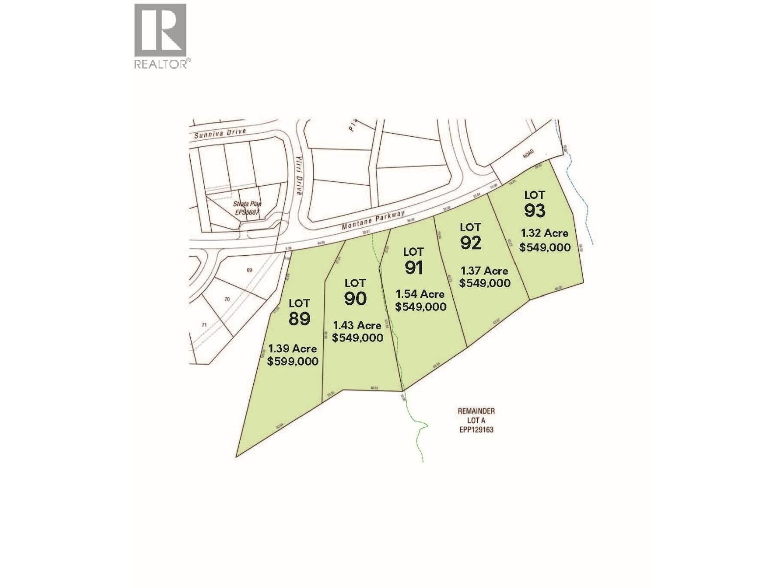 Property Photo: Lot 92 - Montane Parkway BC V0B 1M4