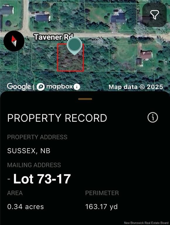 Property Photo: 73-17 Tavener Terrace NB E4E 3X2