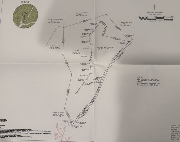 Property Photo:  0 Downing Hollow Road  TN 38485 