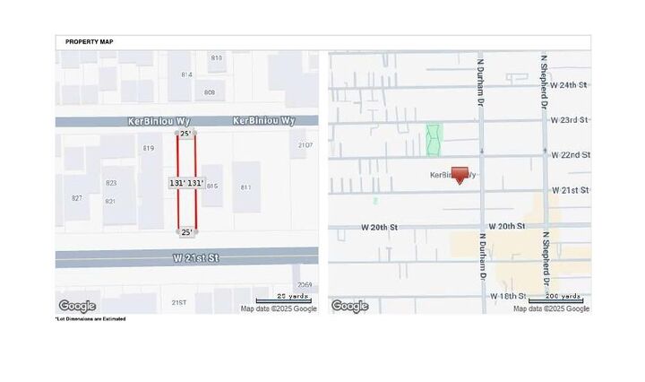 Property Photo:  0 W 21st Street  TX 77008