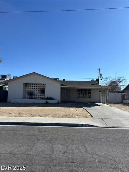 Property Photo: 4101 Esmeralda Avenue NV 89102