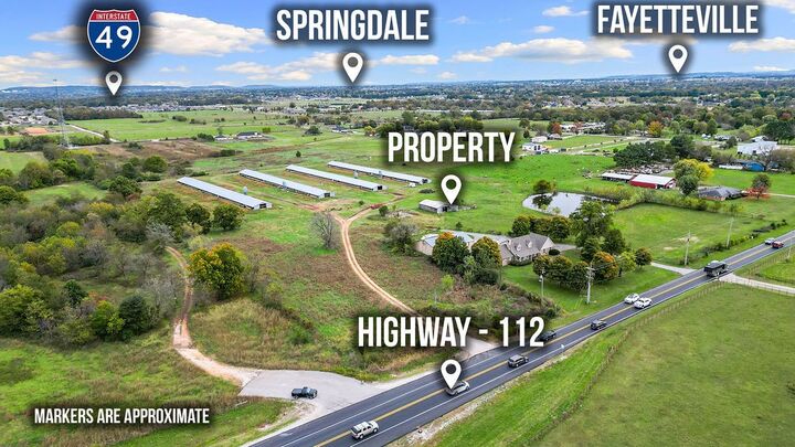 Property Photo:  4095 Highway 112 Highway  AR 72762