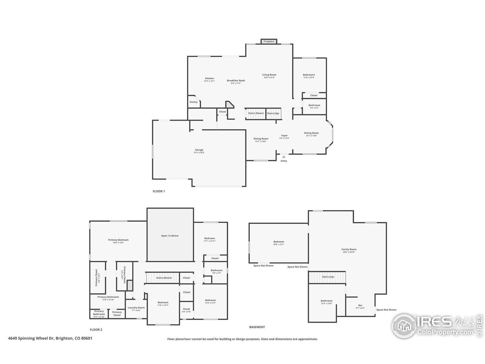 Property Photo:  4649 Spinning Wheel Dr  CO 80601 