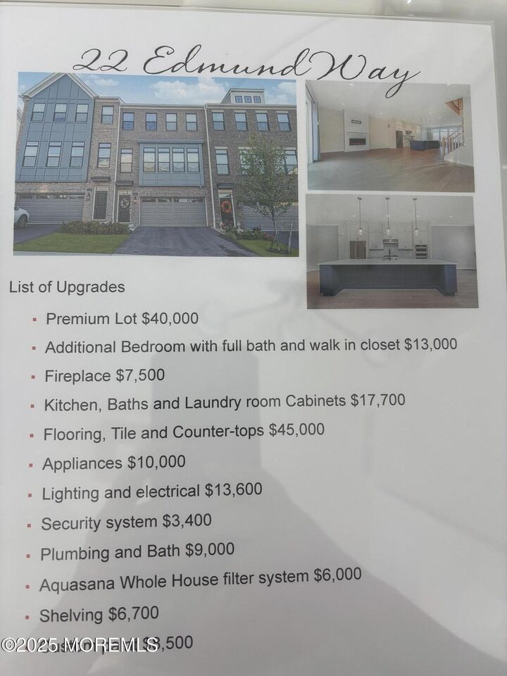 Property Photo: 22 Edmund Way NJ 07748