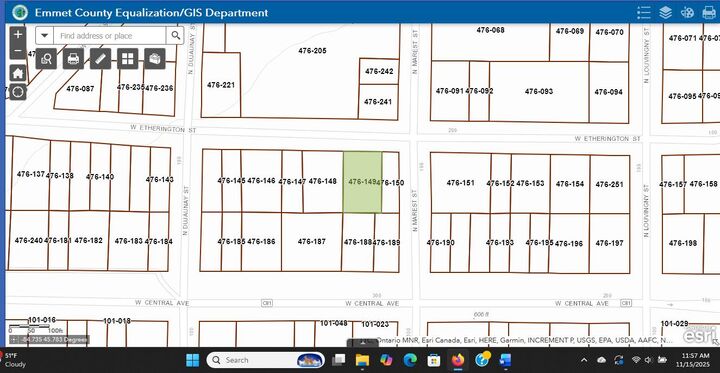 Property Photo:  Lots 2 &Amp 3 W Etherington Street  MI 49701 