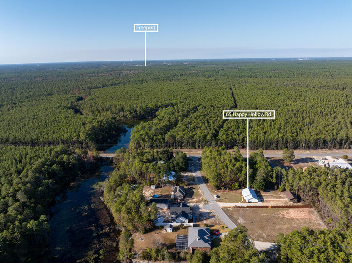 Property Photo: 65 Happy Hollow Road FL 32439