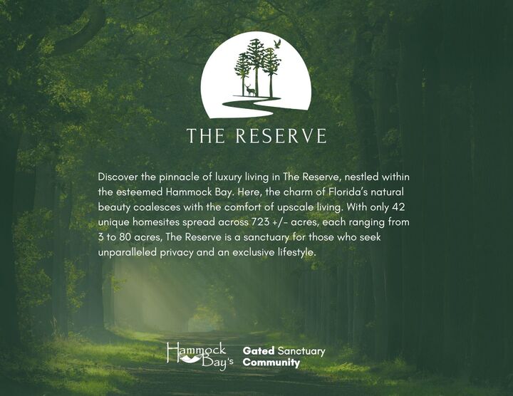 Property Photo: Lot 18 Reserve At Hammock Bay FL 32439
