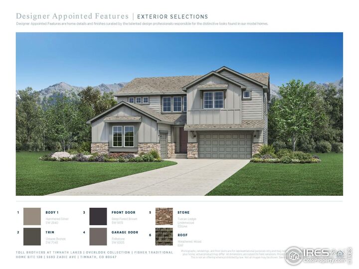 Property Photo:  5593 Zadie Ave  CO 80547 