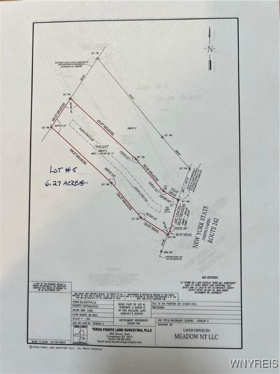 Property Photo: 6020 Nys Rte 242 Lot #5 NY 14731