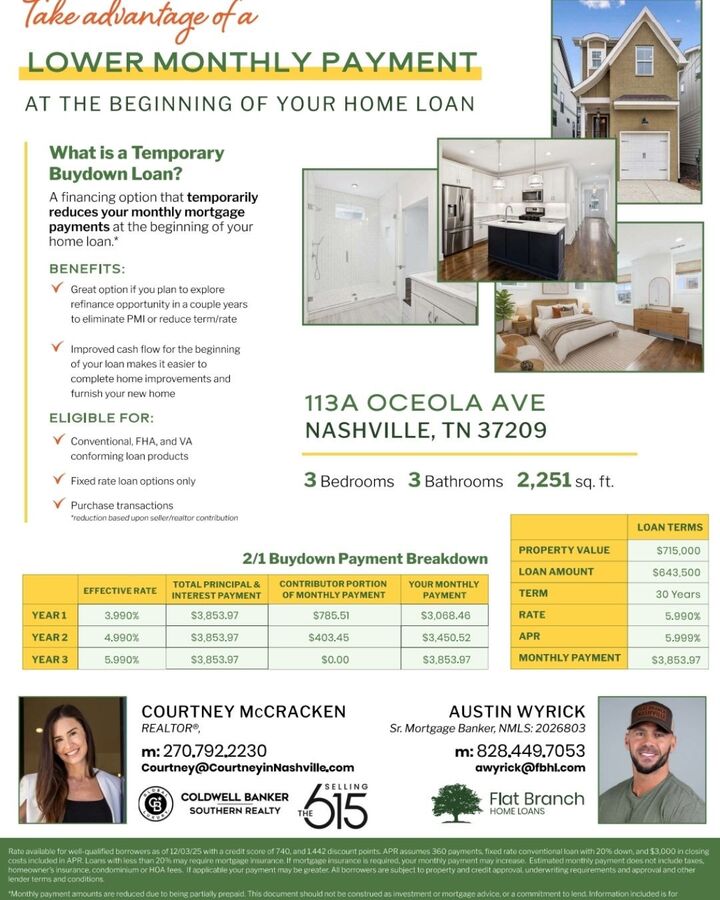 Property Photo: 113A Oceola Ave TN 37209