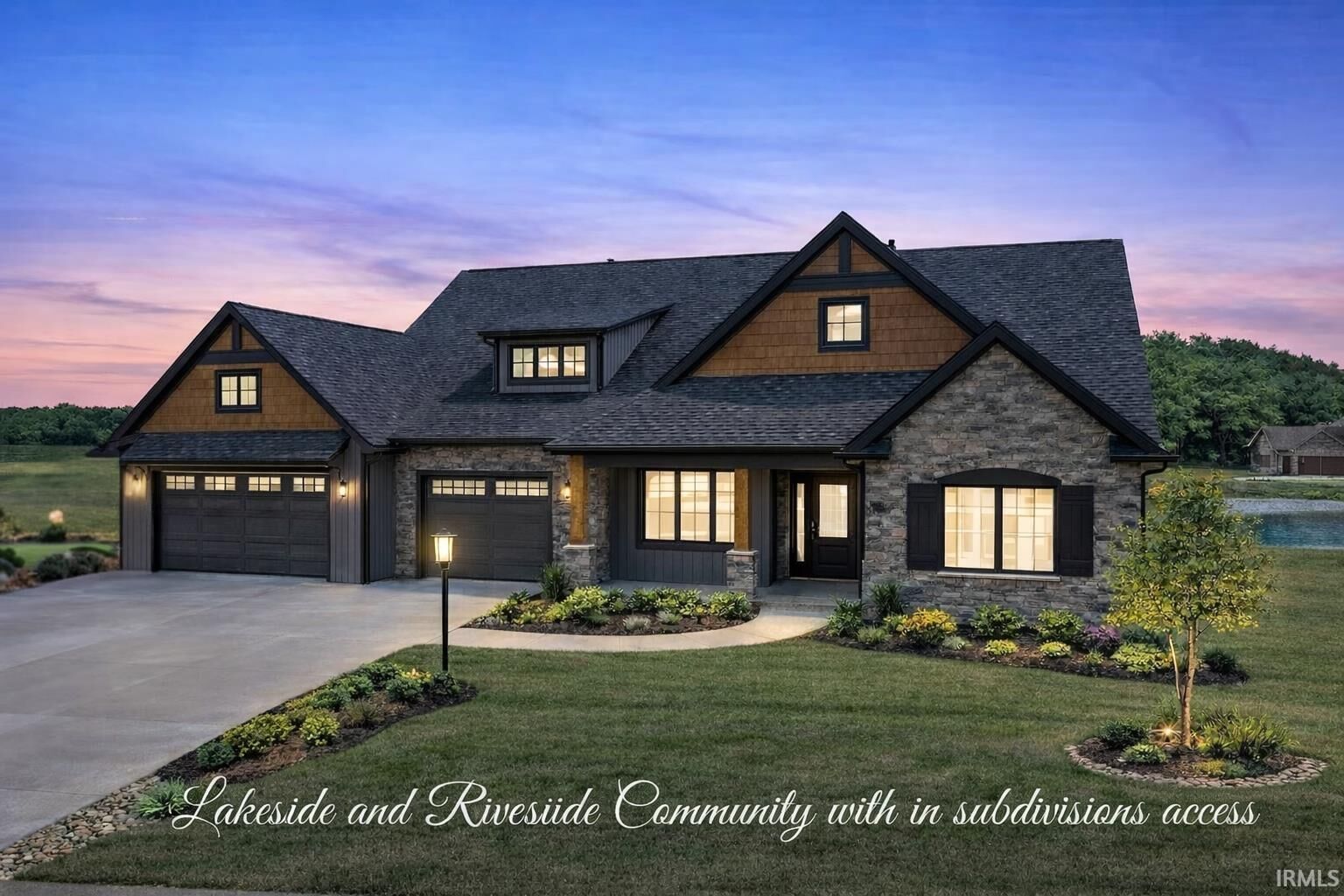 Property Photo:  10809 Conrad Creek Court  IN 46765 