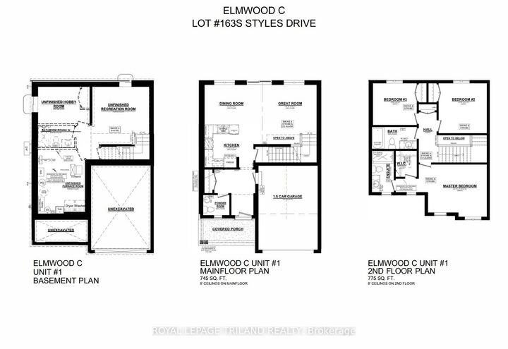 Property Photo: 163 Styles Drive ON N5R 0R1