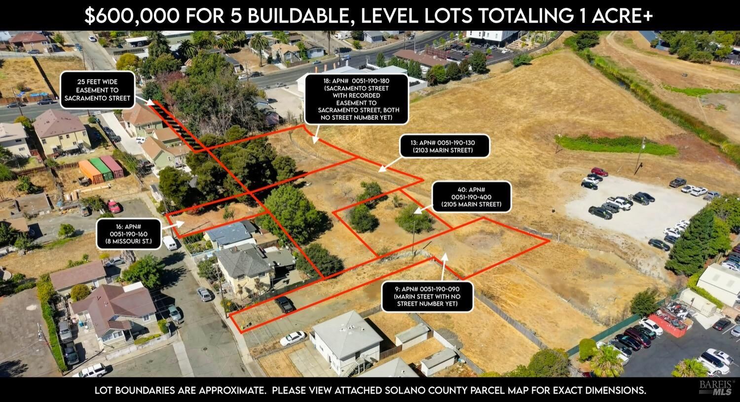 Property Photo:  8 Missouri Street  CA 94590 