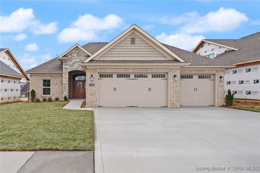 Property Photo: 3086 Bridlewood Lane Lot 316 IN 47150