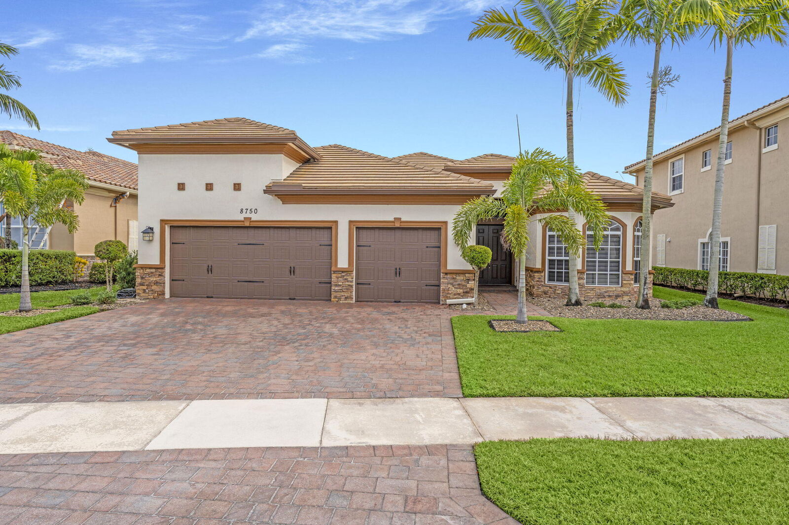 Property Photo: 8750 Miralago Way FL 33076