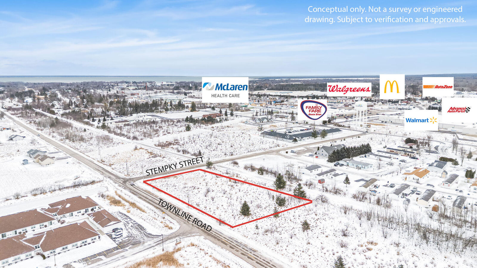 Property Photo: V/L 1.26ac Townline Road MI 49721