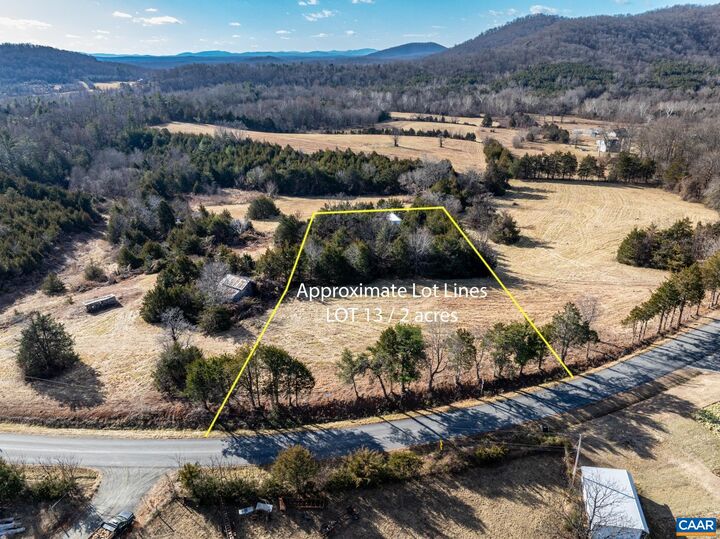 Property Photo: Lot 13 Pea Ridge Rd VA 22973