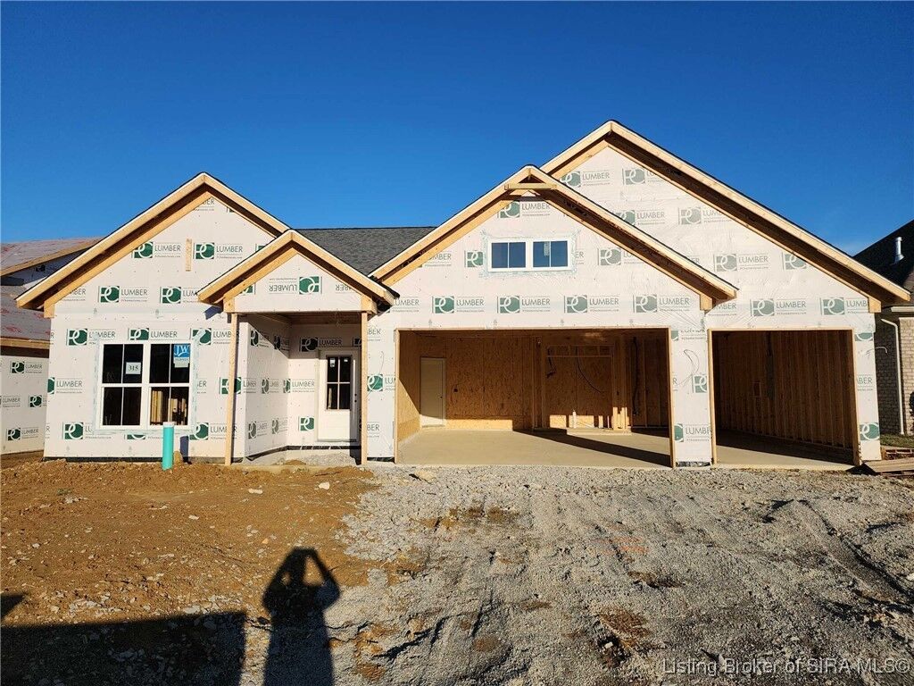 Property Photo:  3088 Bridlewood Lane Lot #315  IN 47150 