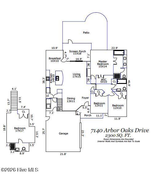 Property Photo:  7140 Arbor Oaks Drive  NC 28411 