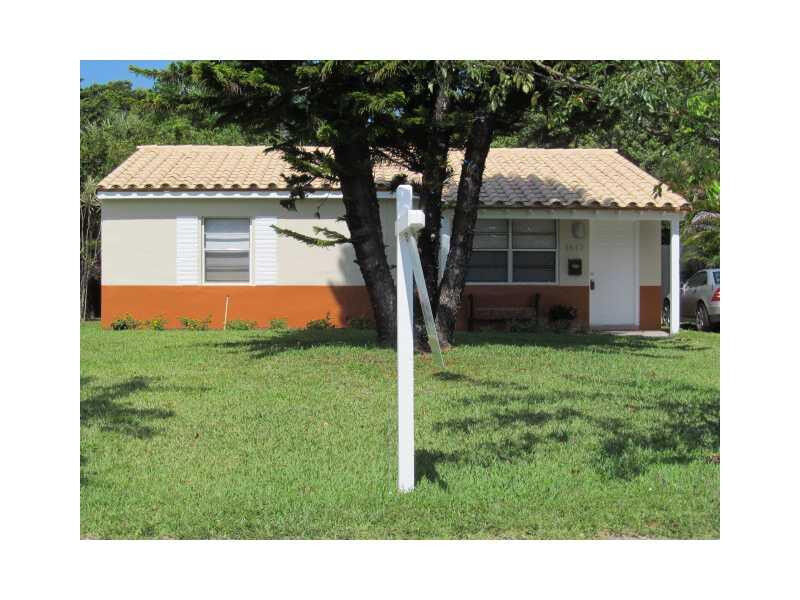 Property Photo: 1617 NW Av FL 33311