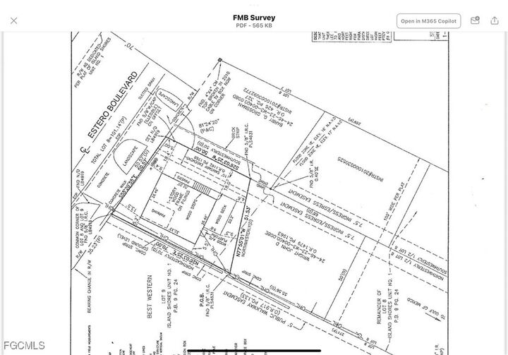 Property Photo: 700 Estero Boulevard FL 33931