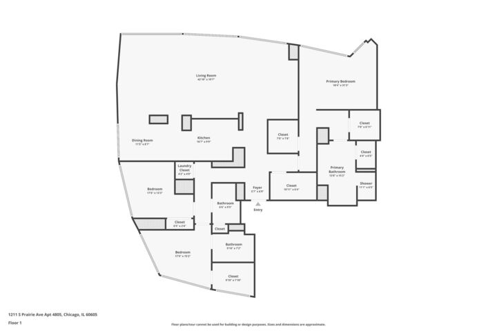 Property Photo:  1211 S Prairie Avenue 4805  IL 60605 