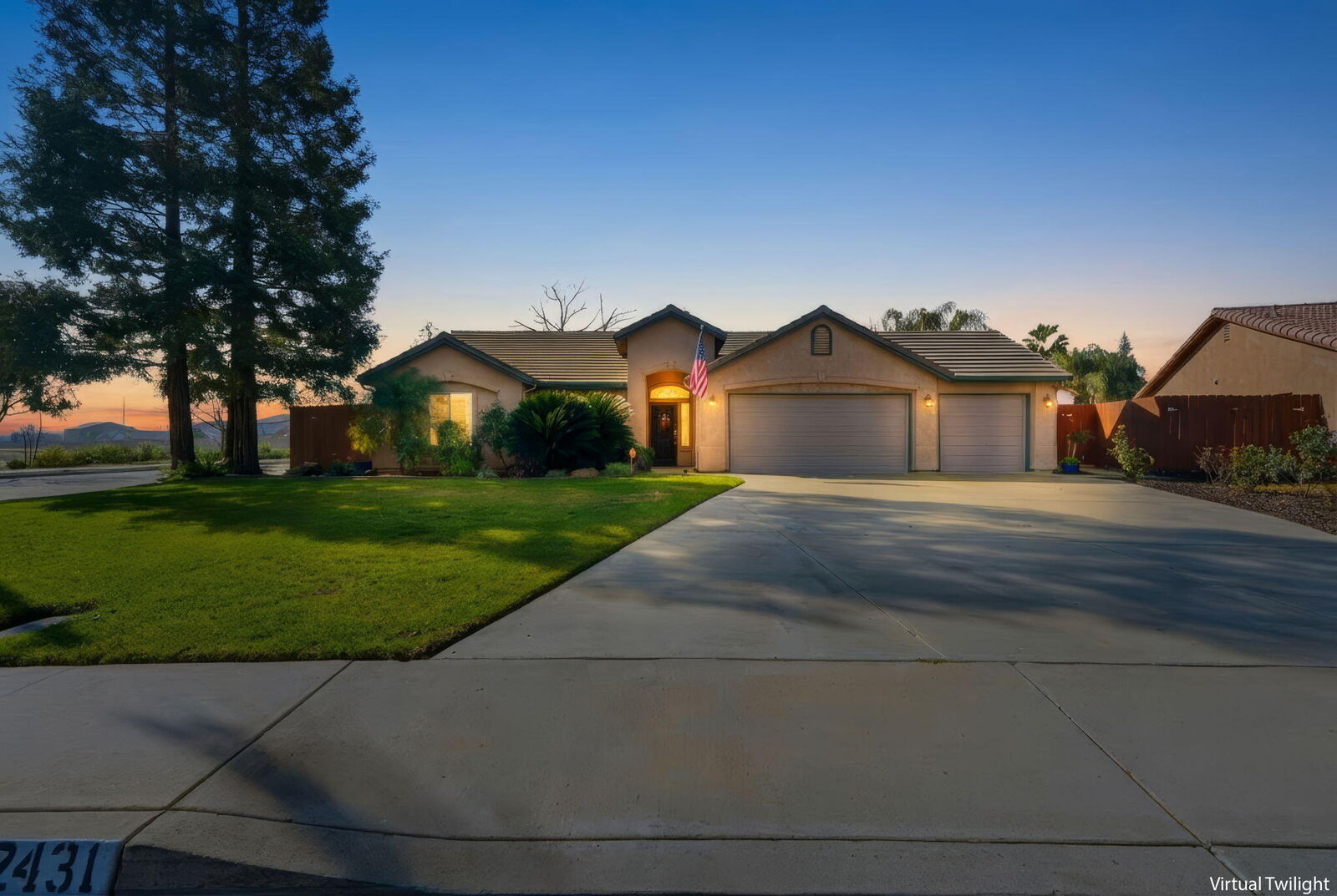 Property Photo: 2431 S Cedar Street CA 93292