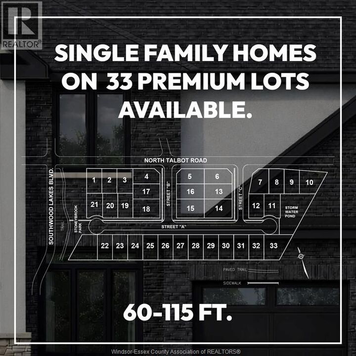 Property Photo: Lot 19 Street 'A' ON N9G 0E1