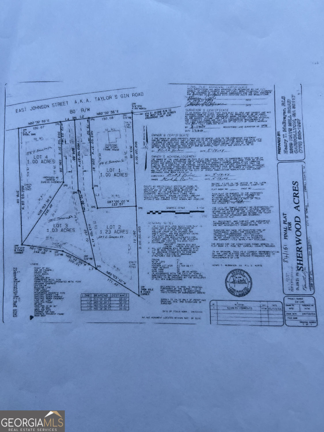 Property Photo:  587 E Johnson Street  GA 30179 