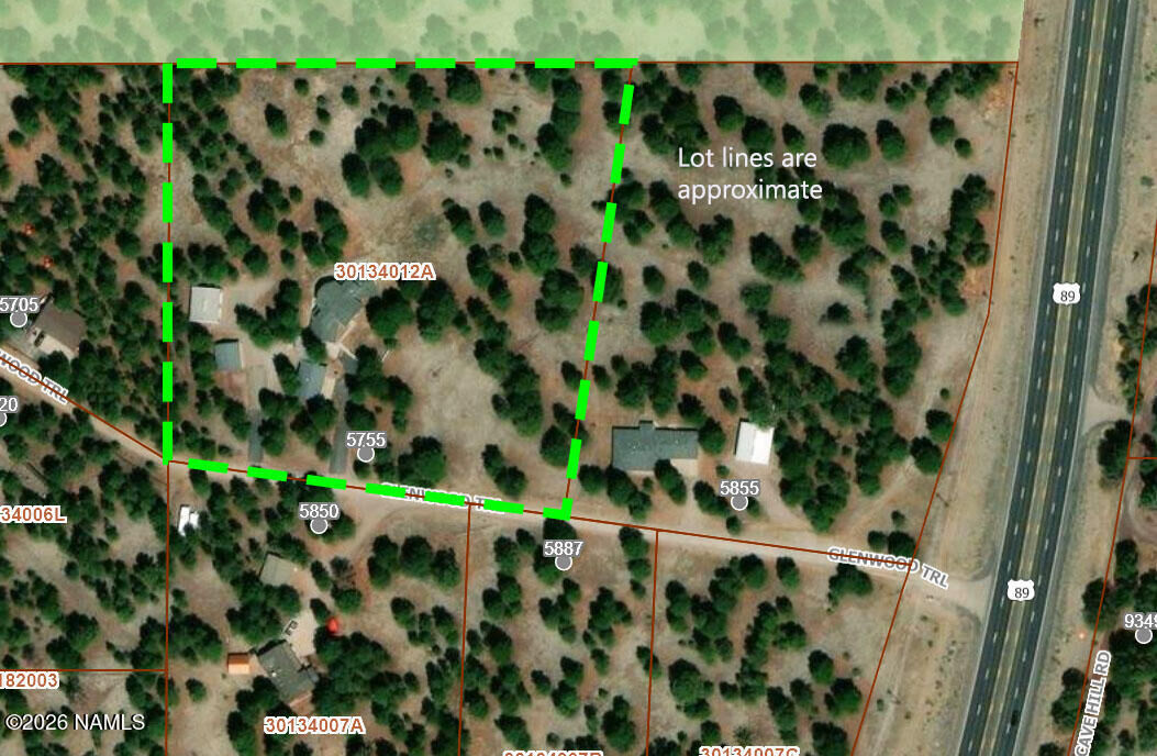 Property Photo:  5755 Glenwood Trail  AZ 86004 