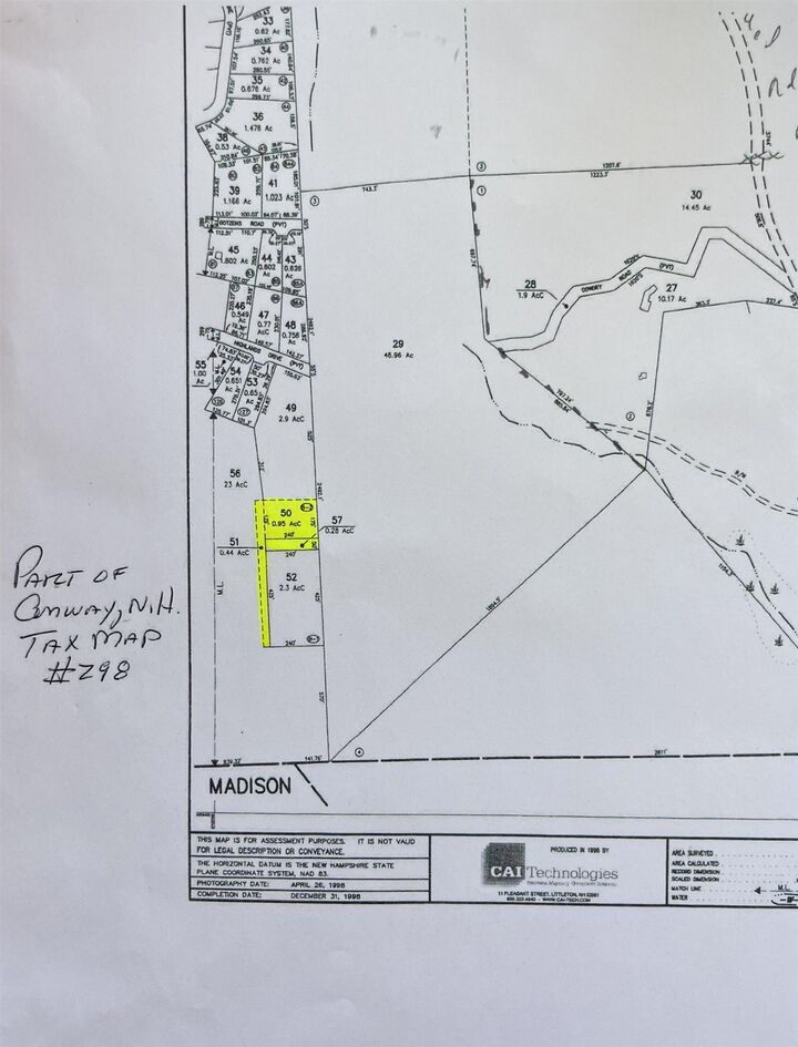 Property Photo:  0 Off Highlands Drive  NH 03818 