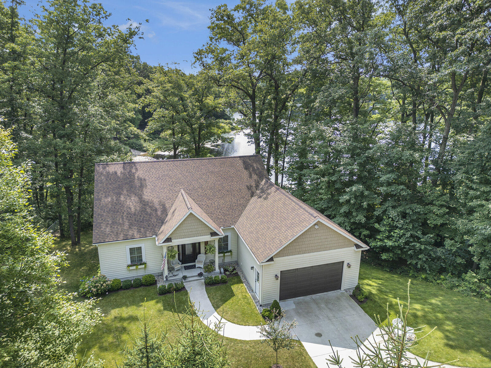 Property Photo: 5091 E High Tower Lake Road MI 49421