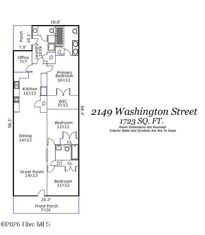 Property Photo: 2149 Washington Street NC 28401