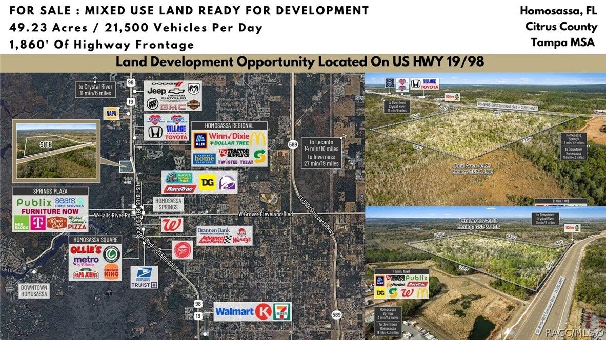 Property Photo: 2872 S Suncoast Boulevard FL 34448