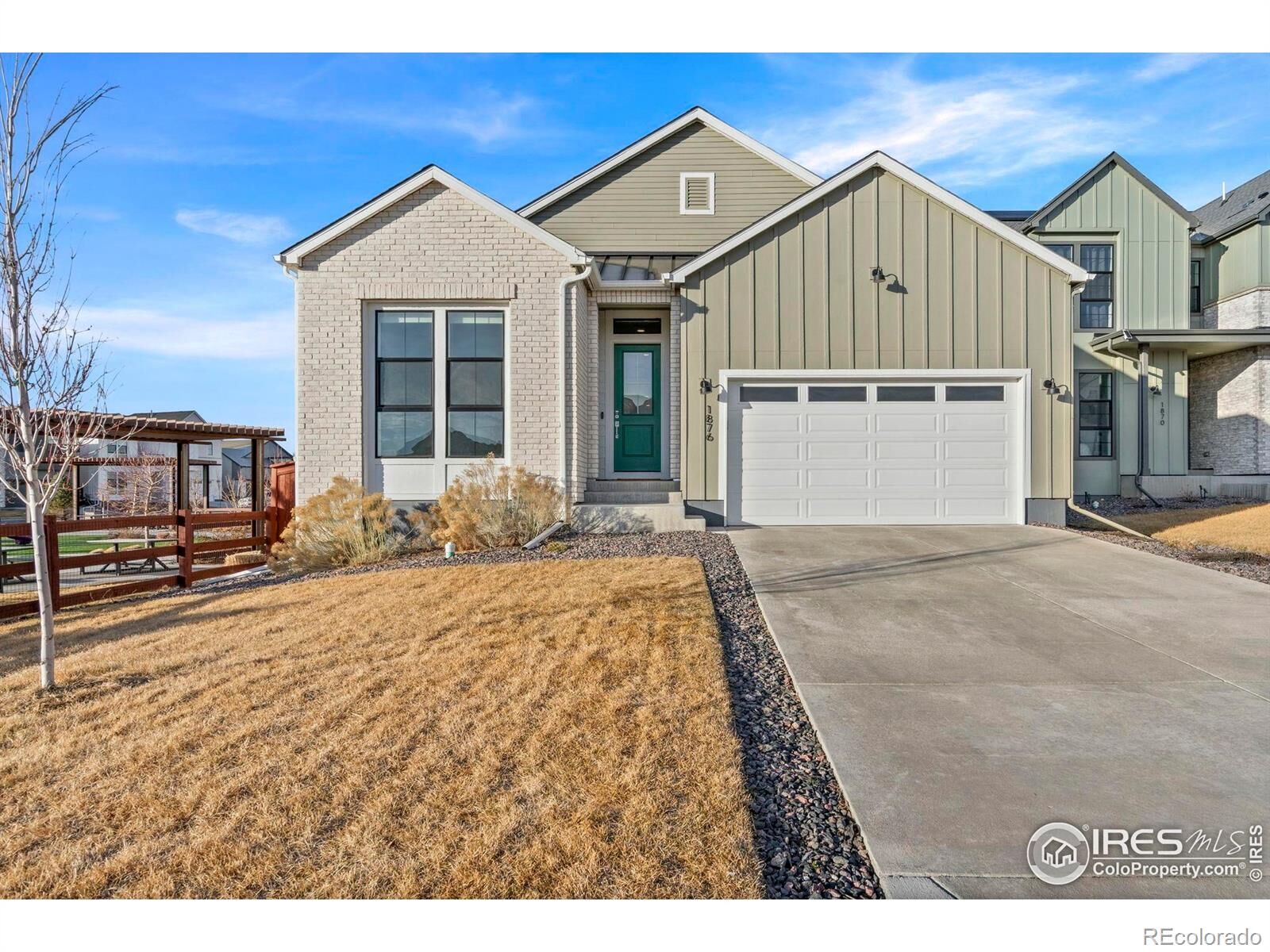 Property Photo: 1876 Blossom Grove Drive CO 80550