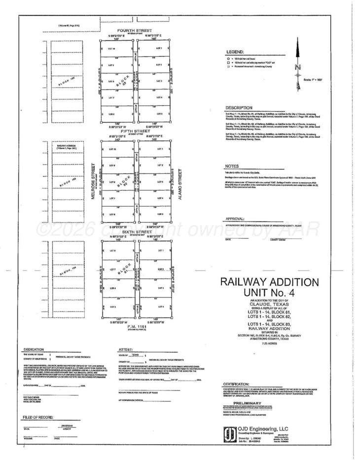 Property Photo:  Lot 005, Blk 82 Alamo Street  TX 79019 