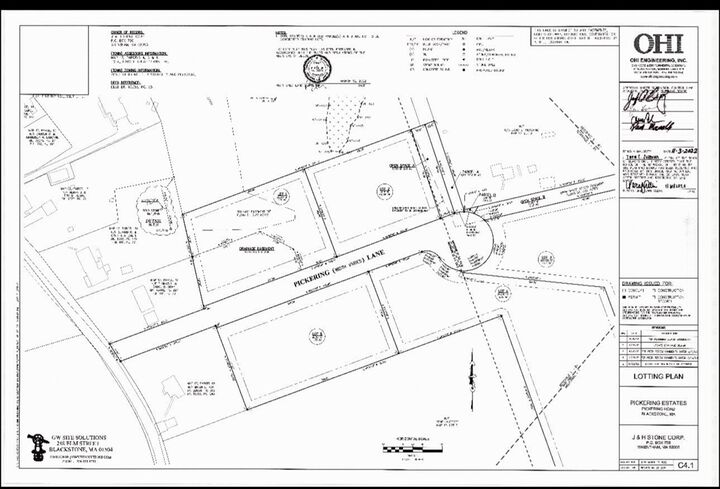 Property Photo: Lot 3 Pickering Lane MA 01504