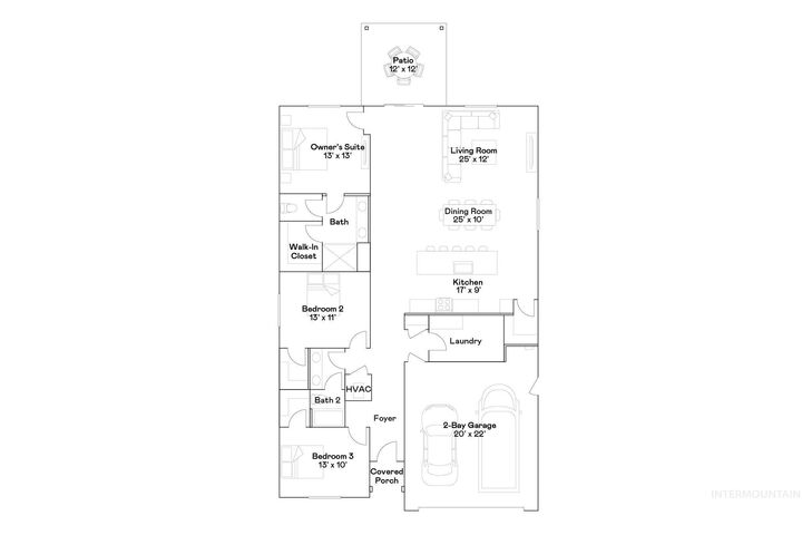 Property Photo:  8969 W Inspirado St  ID 83646 