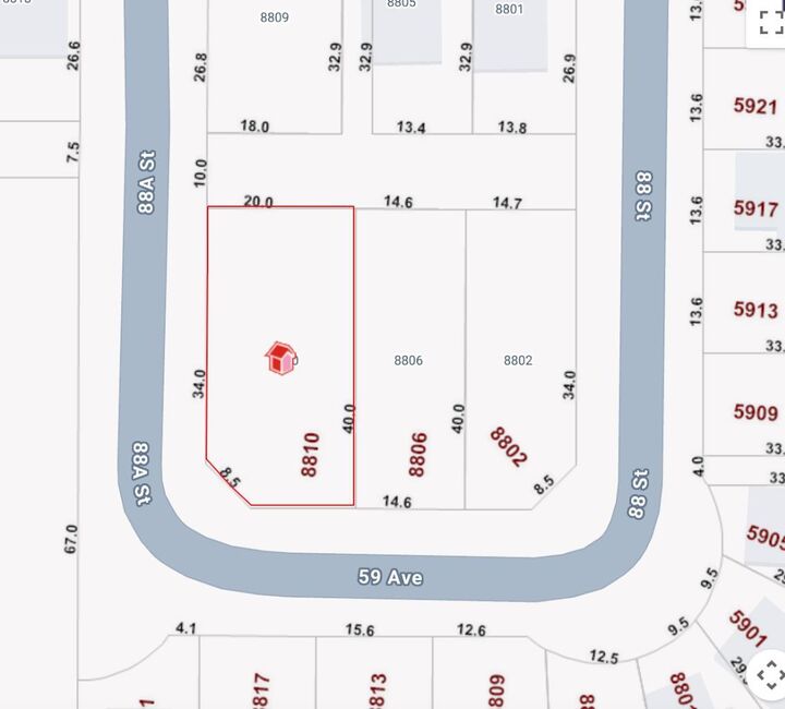 Property Photo: 8810 59 Avenue AB T8W 0J9