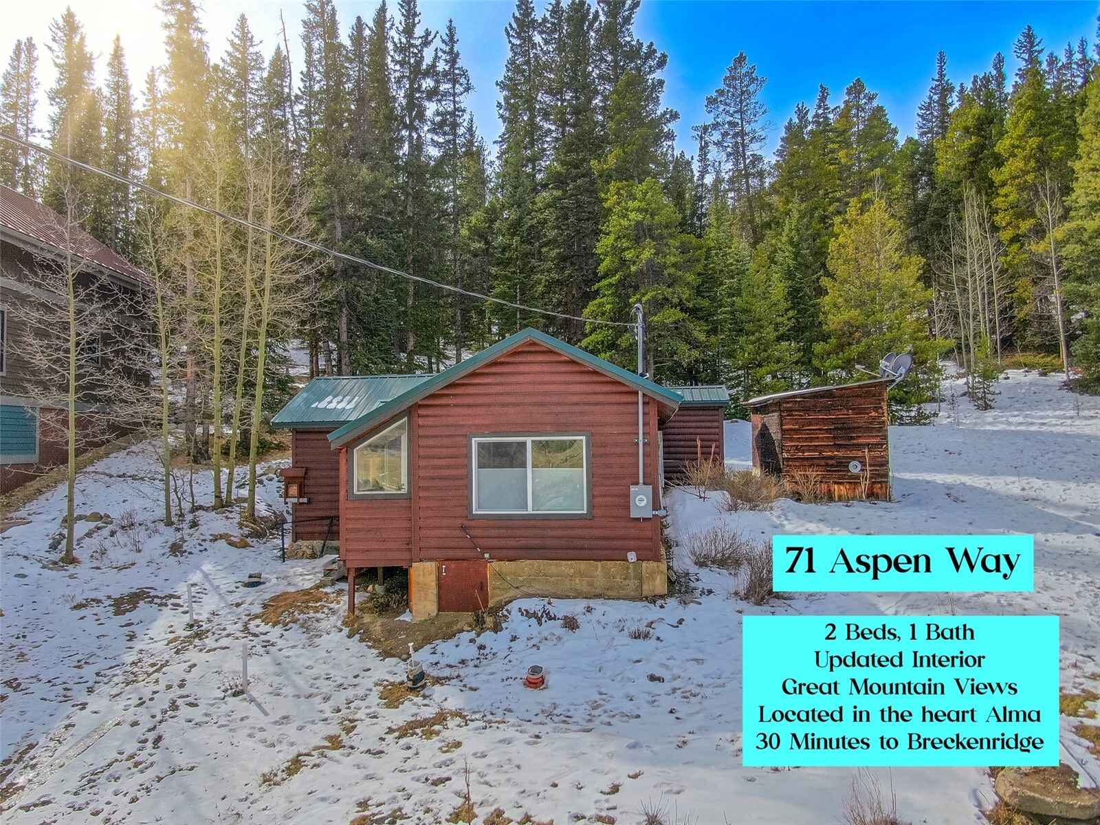 Property Photo:  71 Aspen Way  CO 80420 