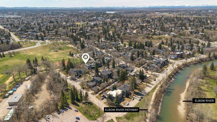Property Photo:  411 Cliffe Avenue SW  AB T2S 0Z3 