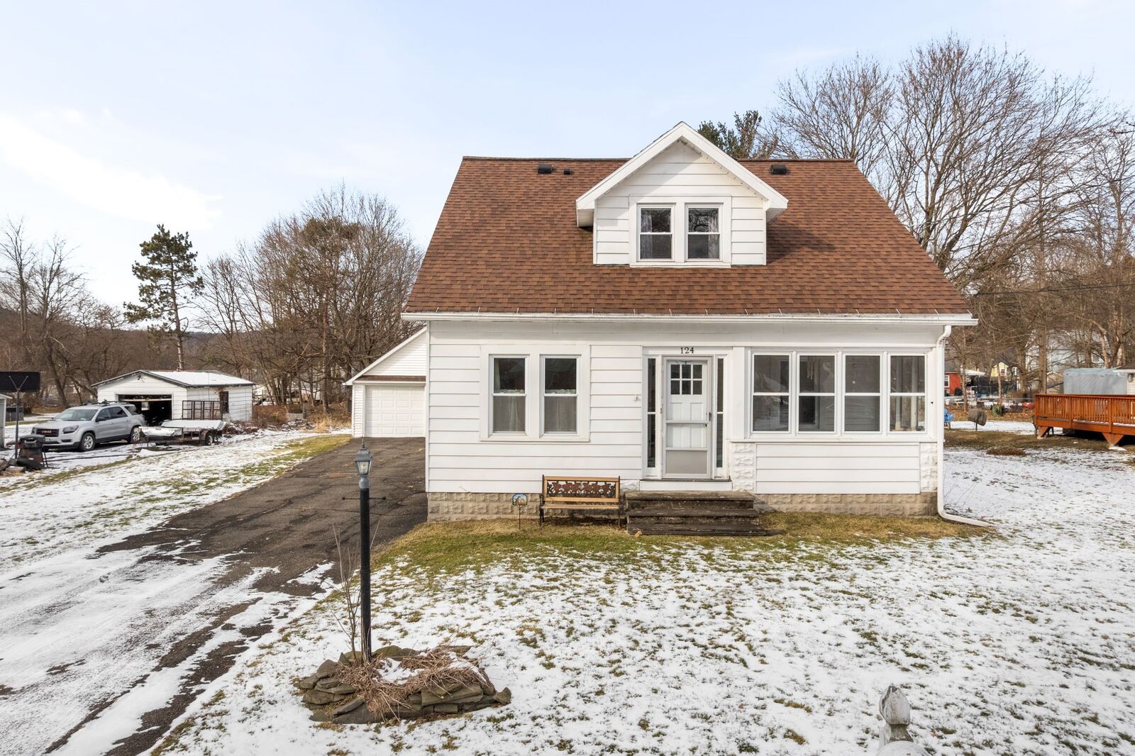 Property Photo:  124 Sunset Avenue  NY 13850 