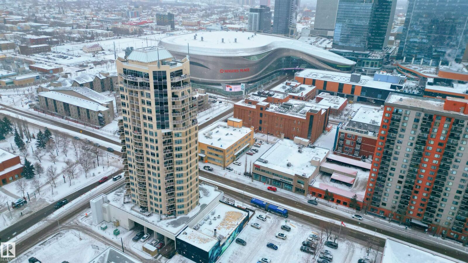 Property Photo:  10388 105 Street NW 1803  AB T5J 0C2 