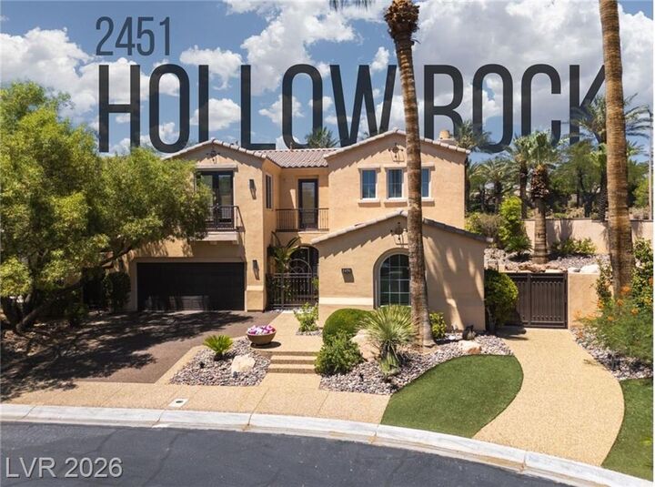 Property Photo:  2451 Hollow Rock Court  NV 89135 