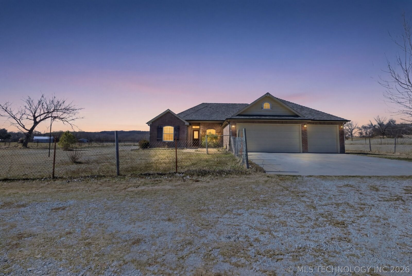 Property Photo:  3025 Grimes Road  OK 74421 