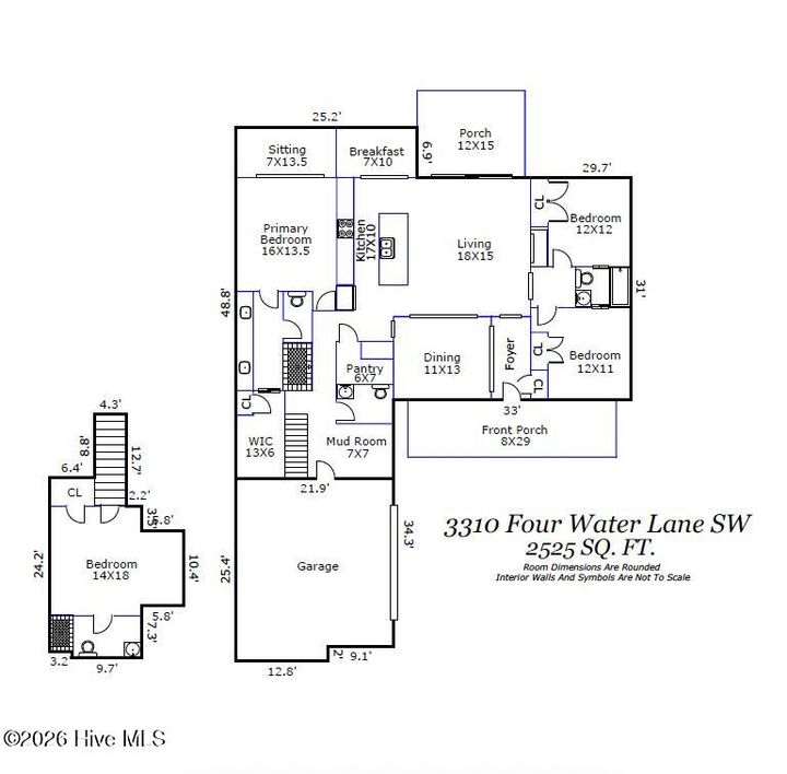 Property Photo:  3310 Four Water View SW  NC 28462 