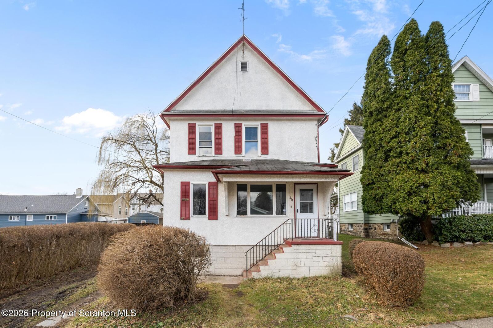 Property Photo:  1413 Bulwer Street  PA 18504 