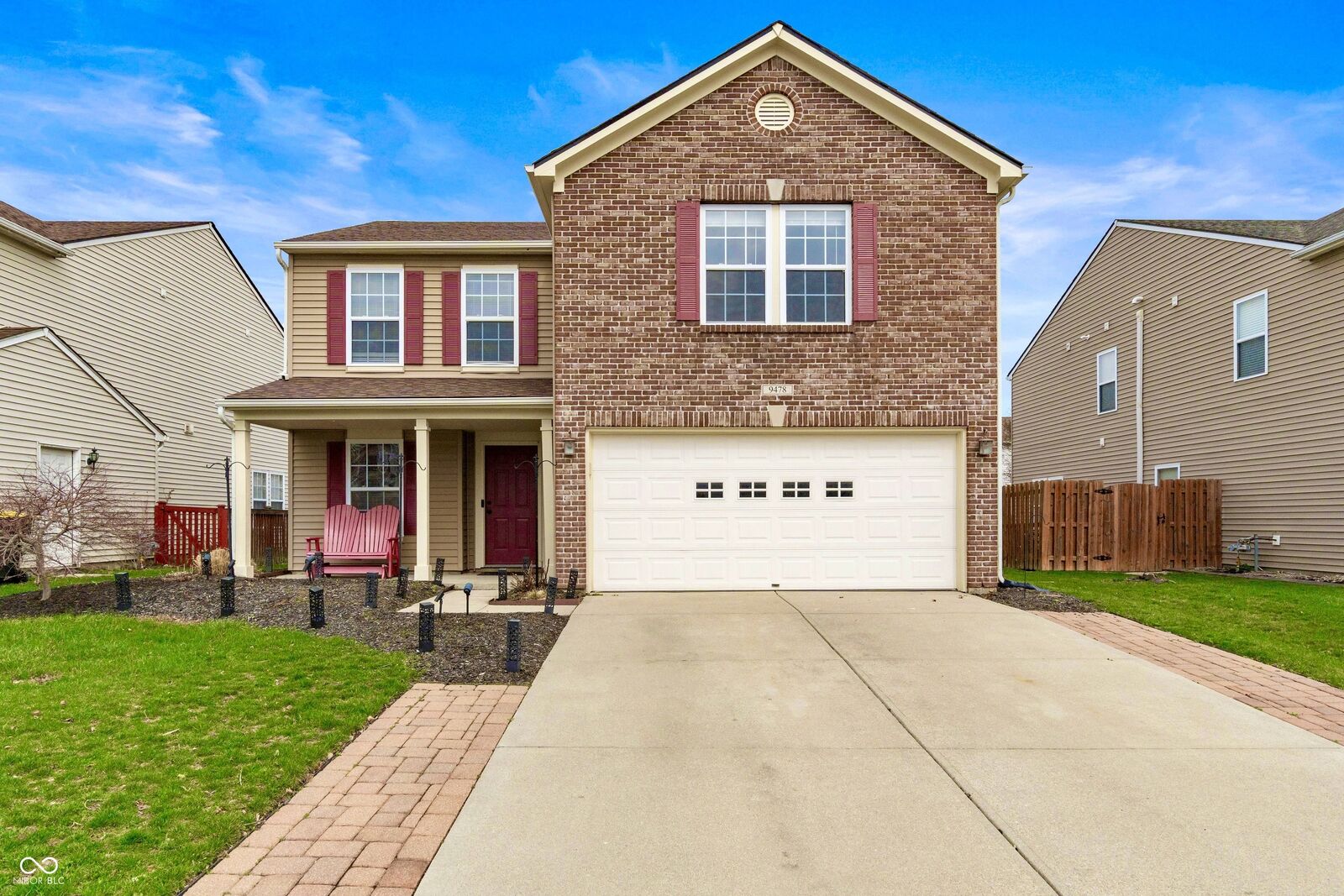 Property Photo: 9478 W Lantern Lane IN 46064